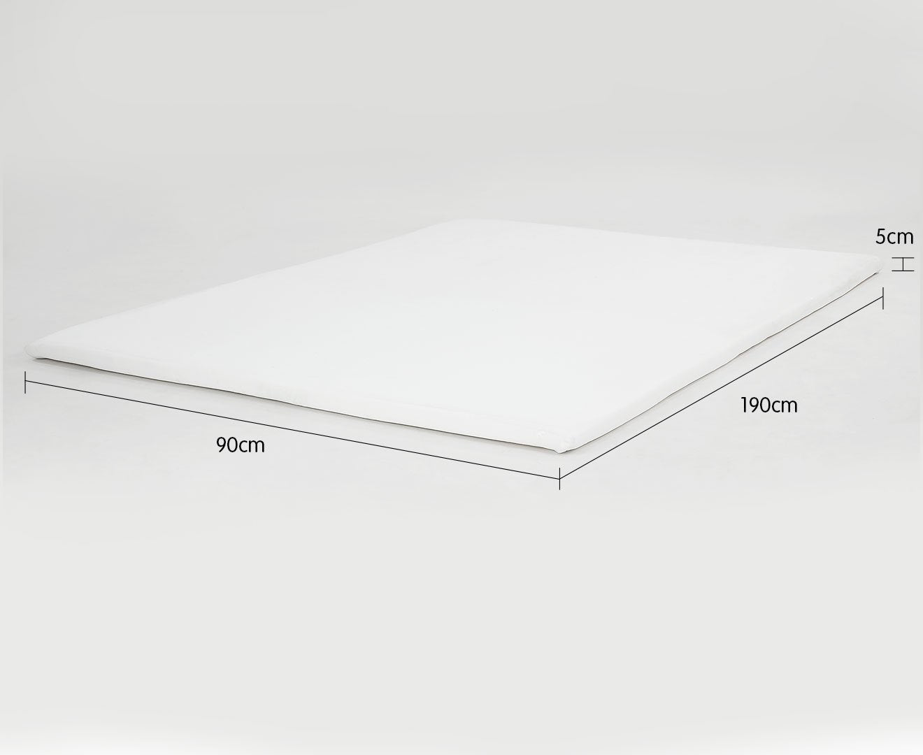 laura-hill-high-density-mattress-foam-topper-5cm-single at www.mallsonline.com.au