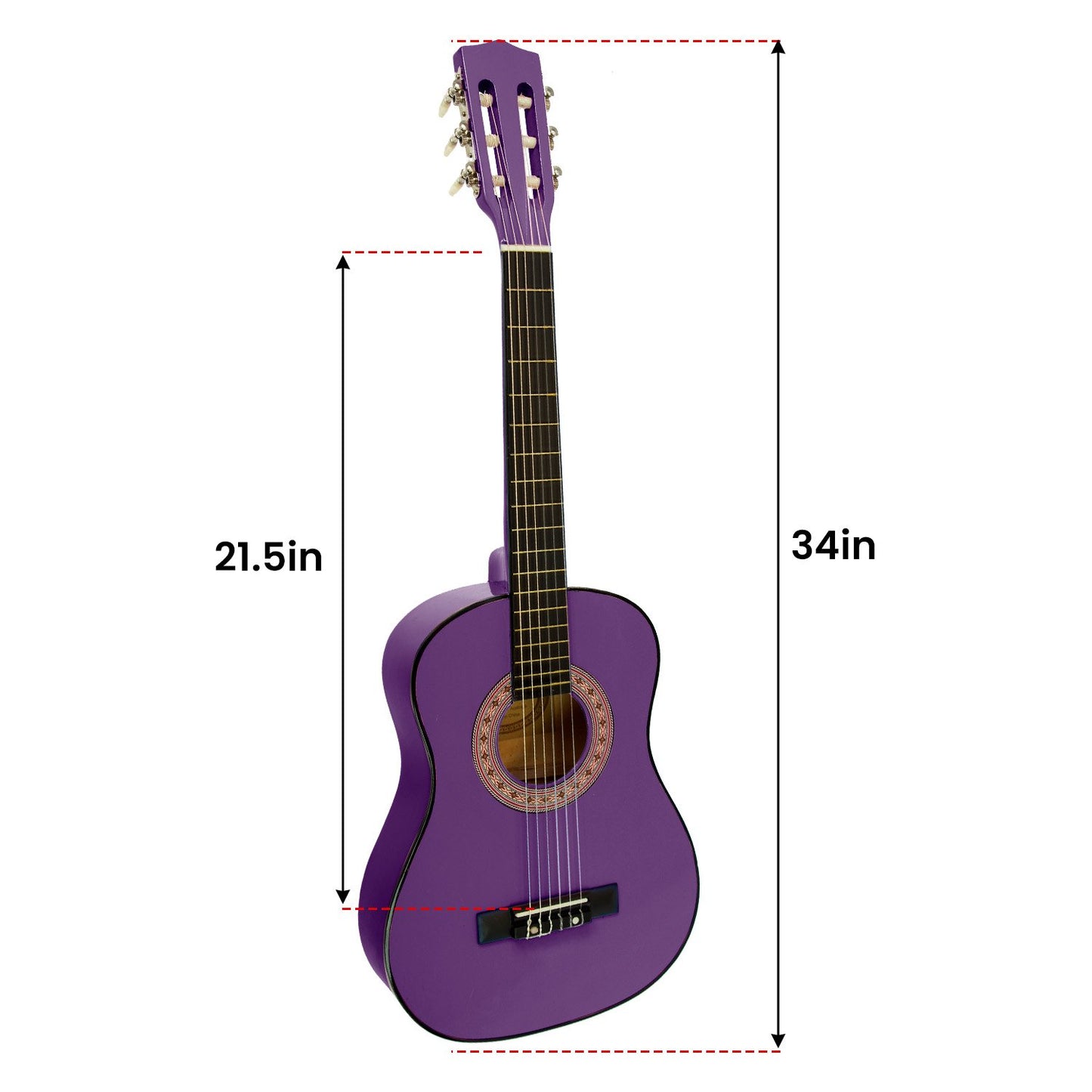 karrera-34in-acoustic-children-no-cut-guitar-purple at www.mallsonline.com.au