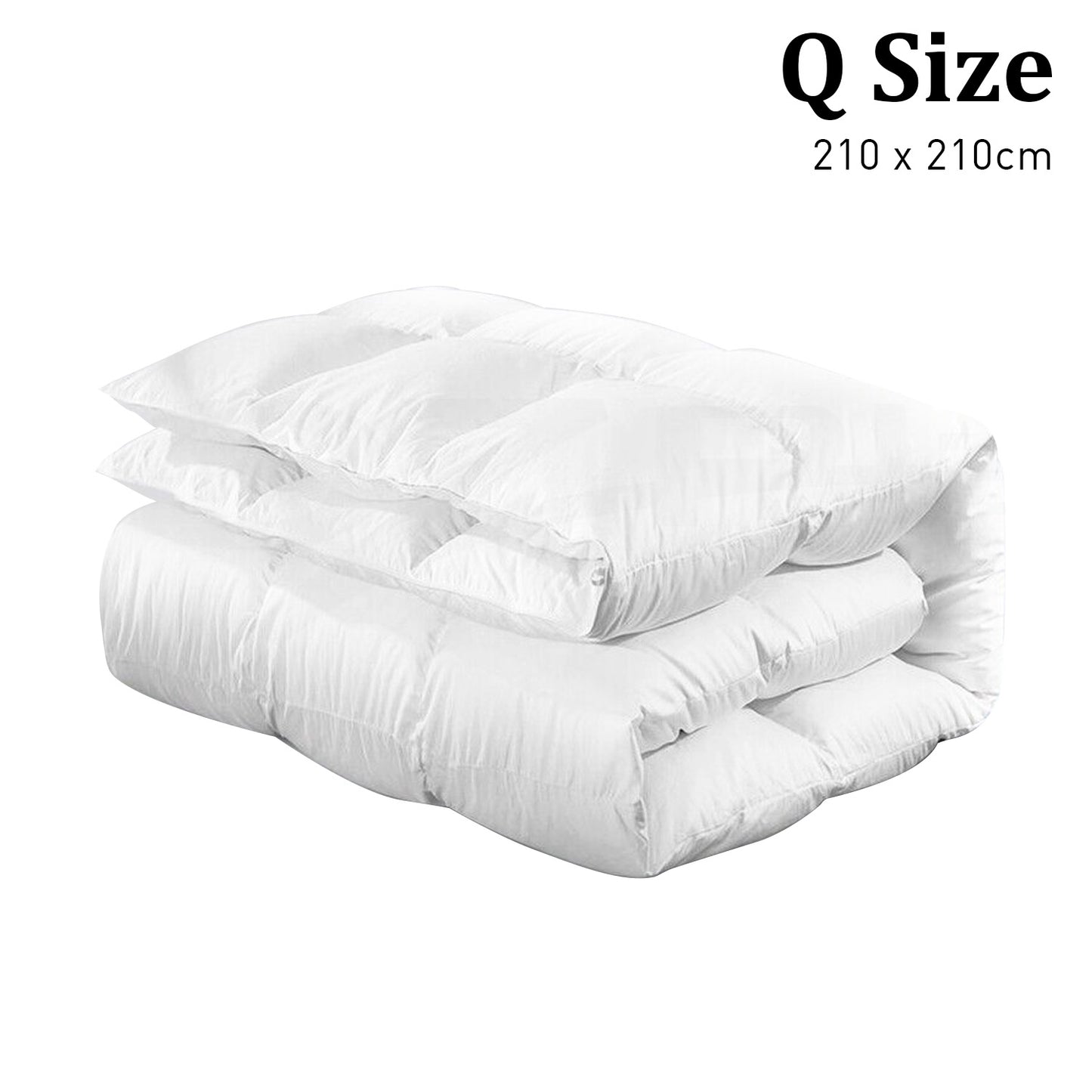 laura-hill-500gsm-duck-down-feather-quilt-comforter-doona-queen at www.mallsonline.com.au