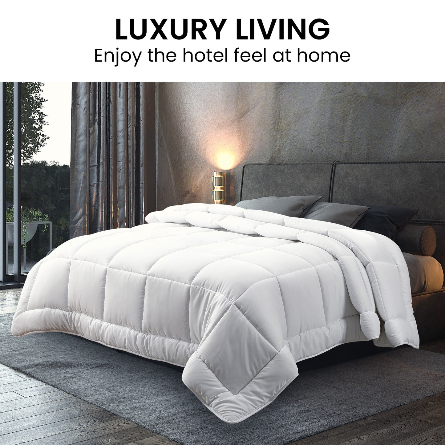 laura-hill-500gsm-duck-down-feather-quilt-comforter-doona-super-king at www.mallsonline.com.au