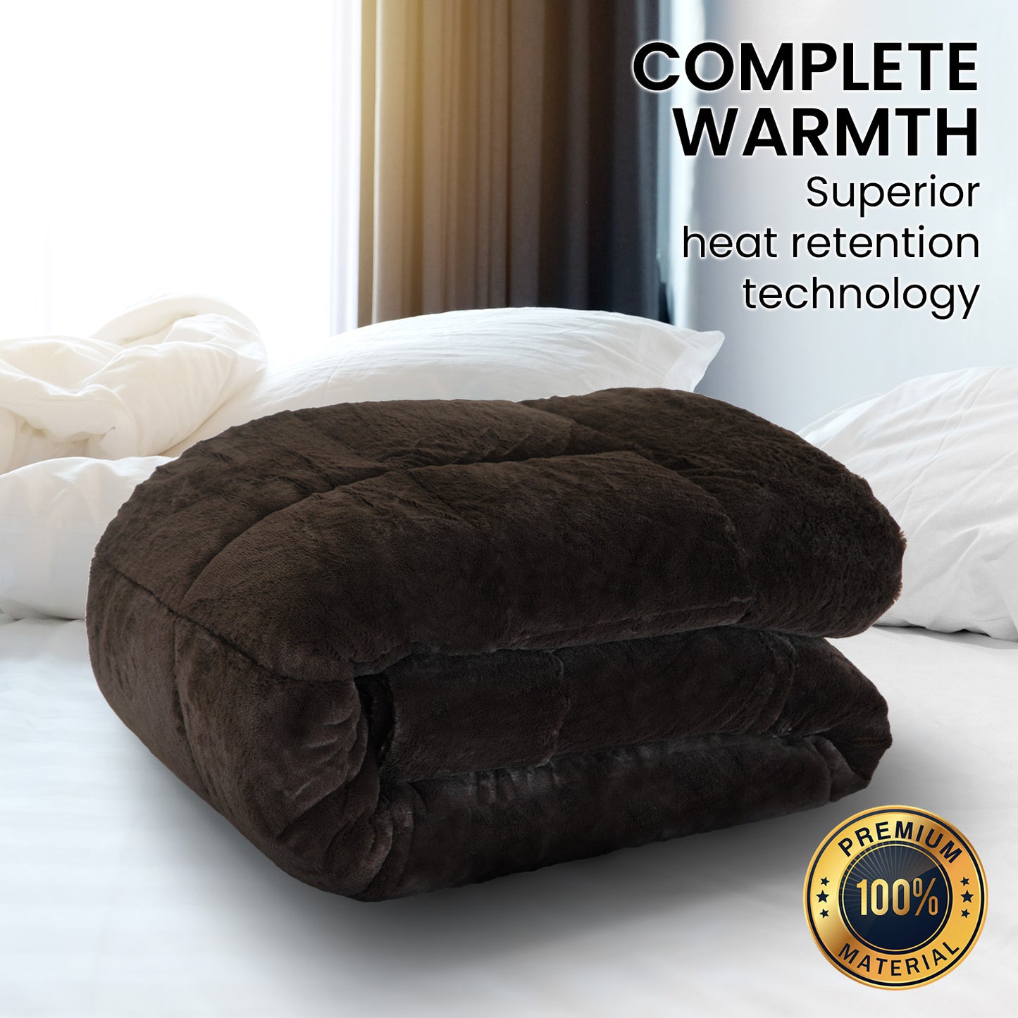 laura-hill-600gsm-faux-mink-comforter-quilt-duvet-doona-queen at www.mallsonline.com.au