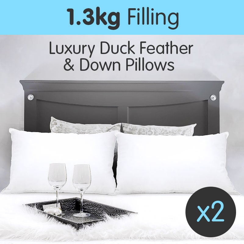 laura-hill-duck-down-feather-pillow-twin-set-1-3kg at www.mallsonline.com.au