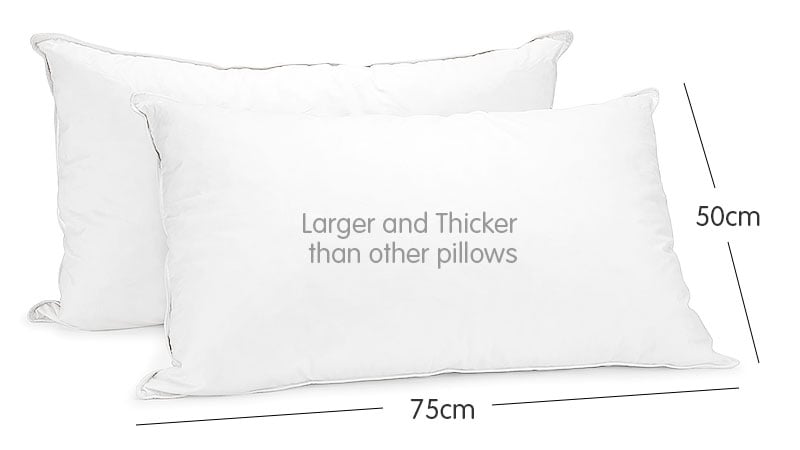 laura-hill-duck-down-feather-pillow-twin-set-1-3kg at www.mallsonline.com.au