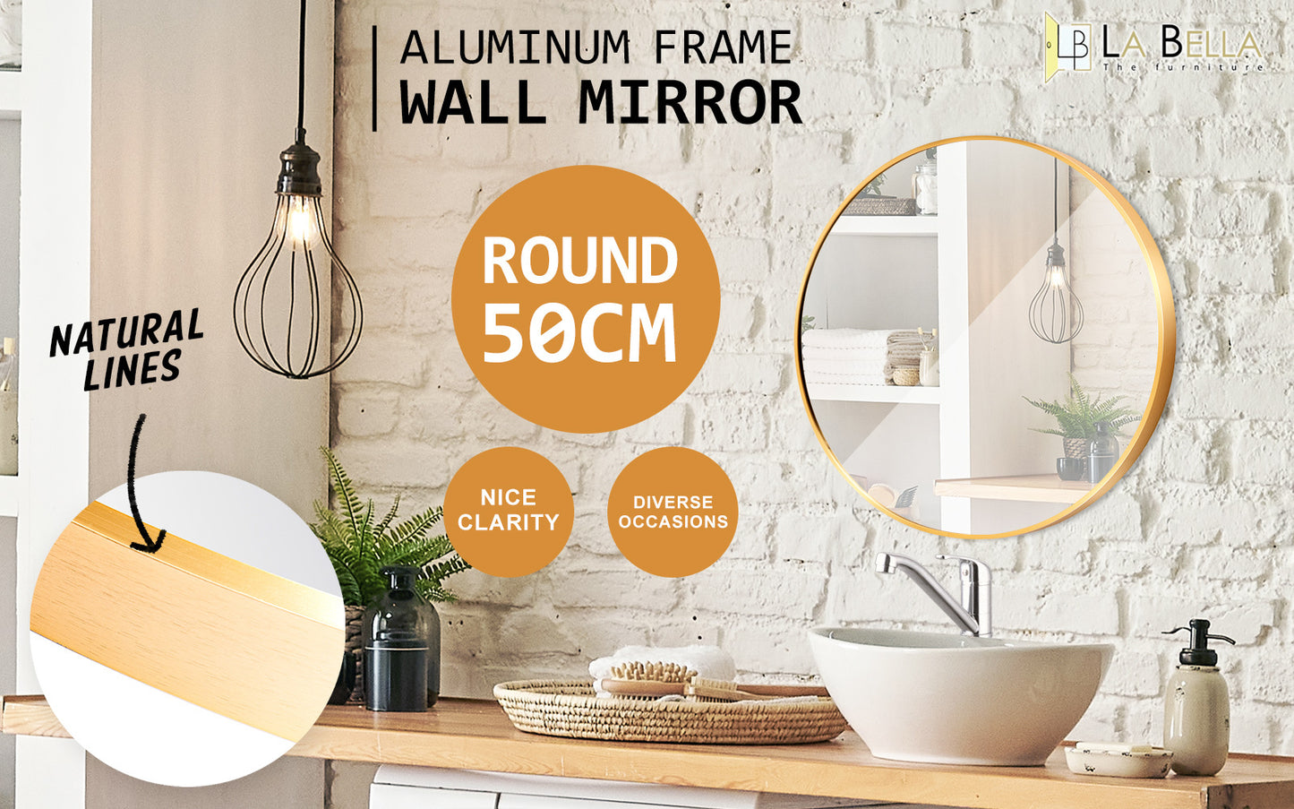 la-bella-gold-wall-mirror-round-aluminum-frame-makeup-decor-bathroom-vanity-50cm