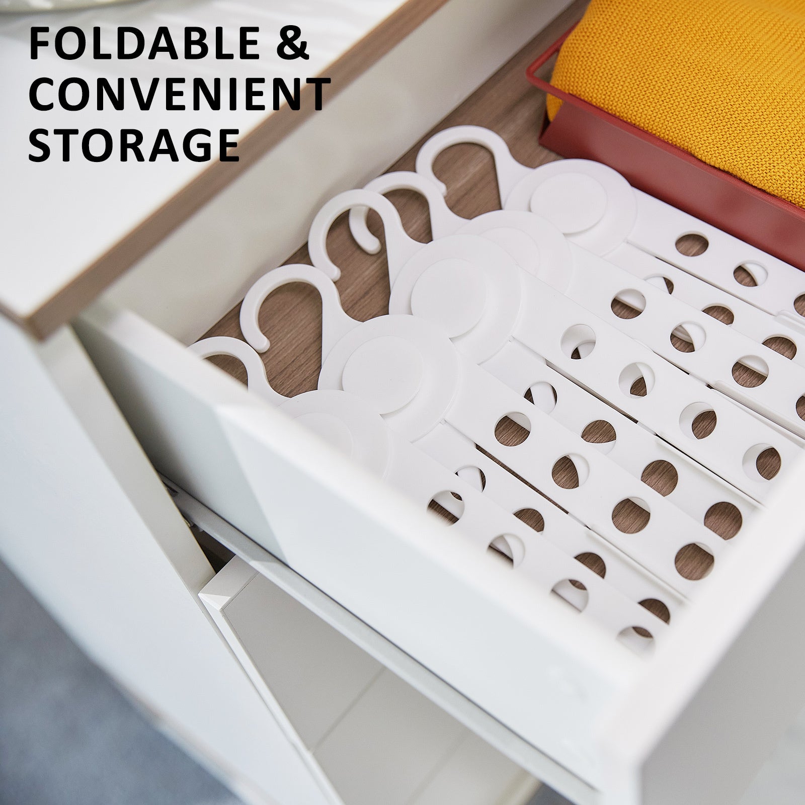 wing-50-set-white-plus-hanger-multiple-clothes-rack-organizer-foldable www.mallsonline.com.au