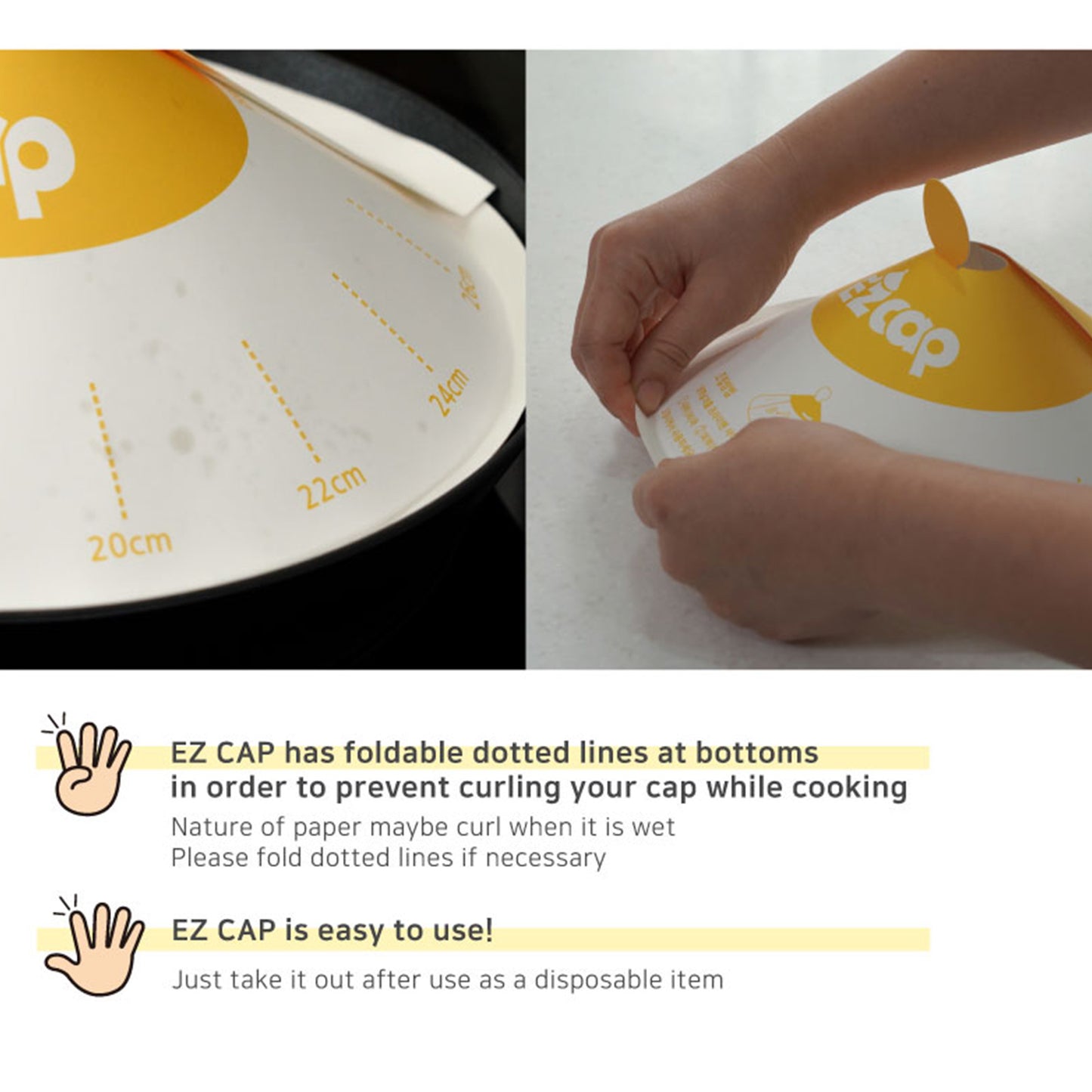 ez-cap-100x-paper-lid-for-frypan-disposable-cooking-pan-cap