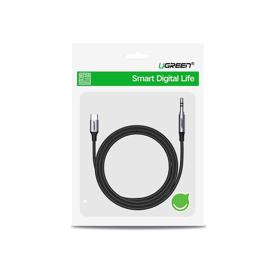 ugreen-20192-usb-c-to-3-5mm-male-audio-cable-with-chip-1m at www.mallsonline.com.au