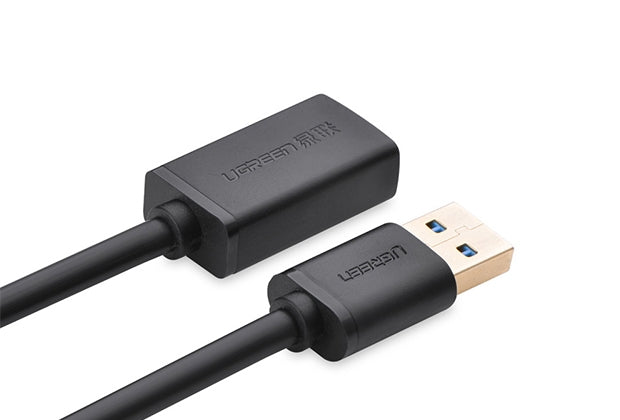 ugreen-usb-3-0-extension-male-cable-0-5m-black-30125 at www.mallsonline.com.au