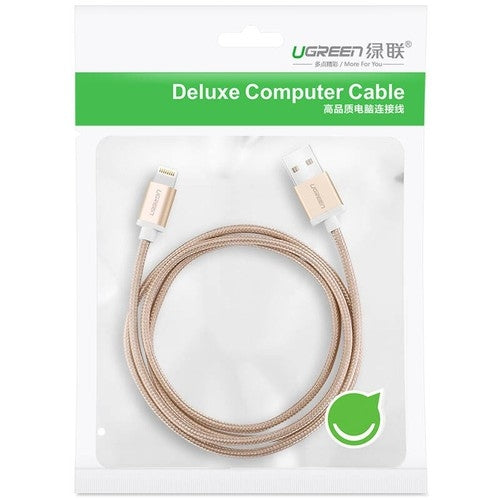 ugreen-30587-iphone-8-pin-to-usb2-0-sync-charging-cable-1m-gold at www.mallsonline.com.au
