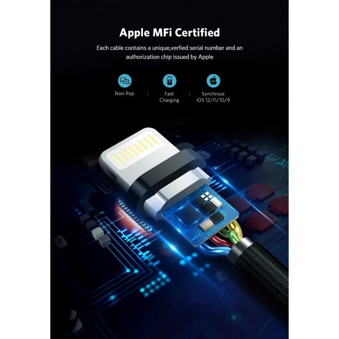 ugreen-30589-iphone-8-pin-to-usb2-0-sync-charging-cable-2m-gold at www.mallsonline.com.au