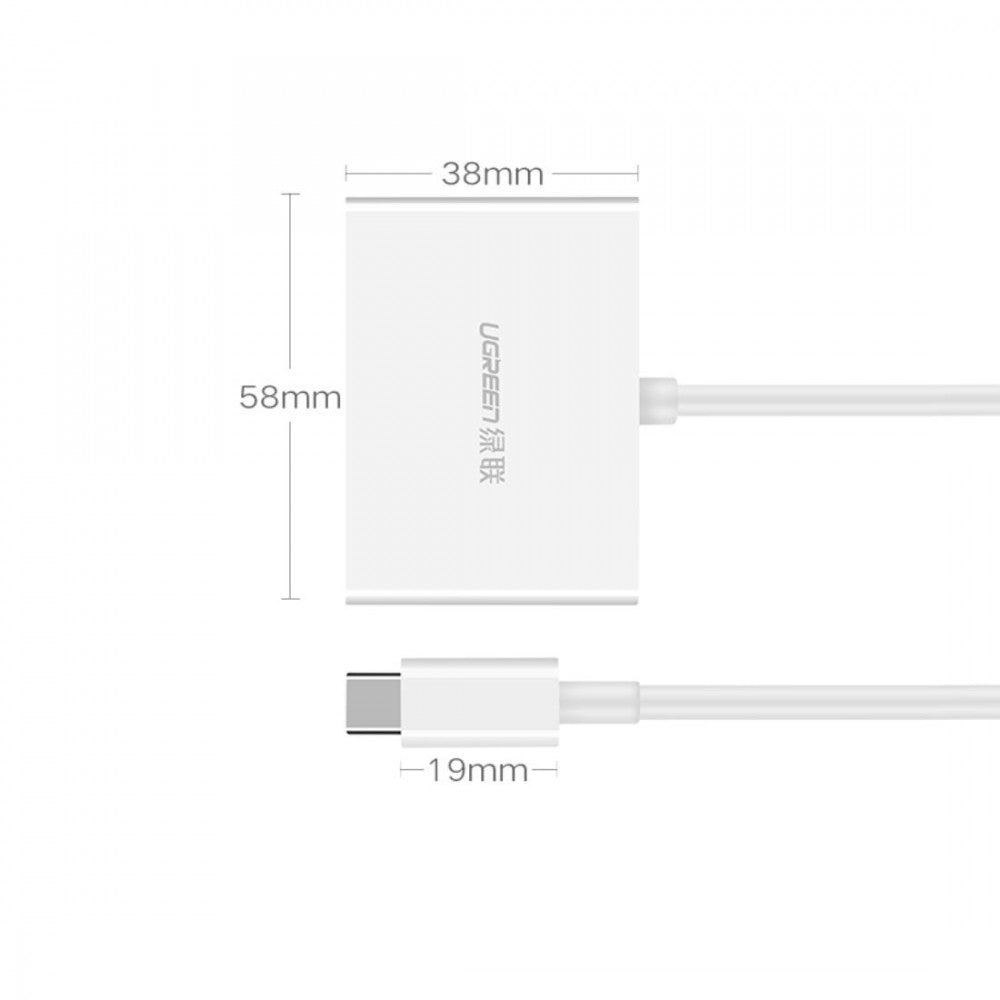 ugreen-30843-type-c-to-hdmi-vga-converter-white