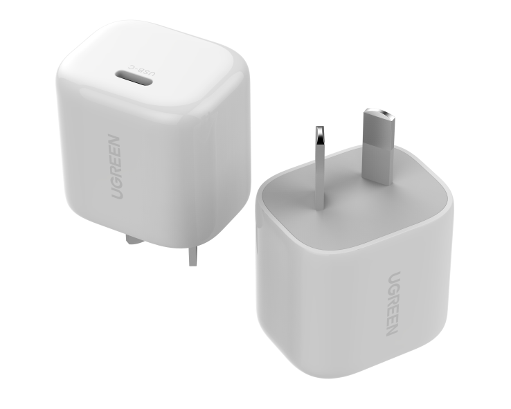 ugreen-40394-20w-usb-c-ac-adaptor-with-smart-charge at www.mallsonline.com.au