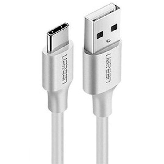 ugreen-60123-usb-2-0-type-a-to-type-c-male-nickel-plated-2m-white