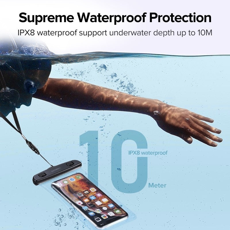 ugreen-mobile-waterproof-bag-black-60959 at www.mallsonline.com.au