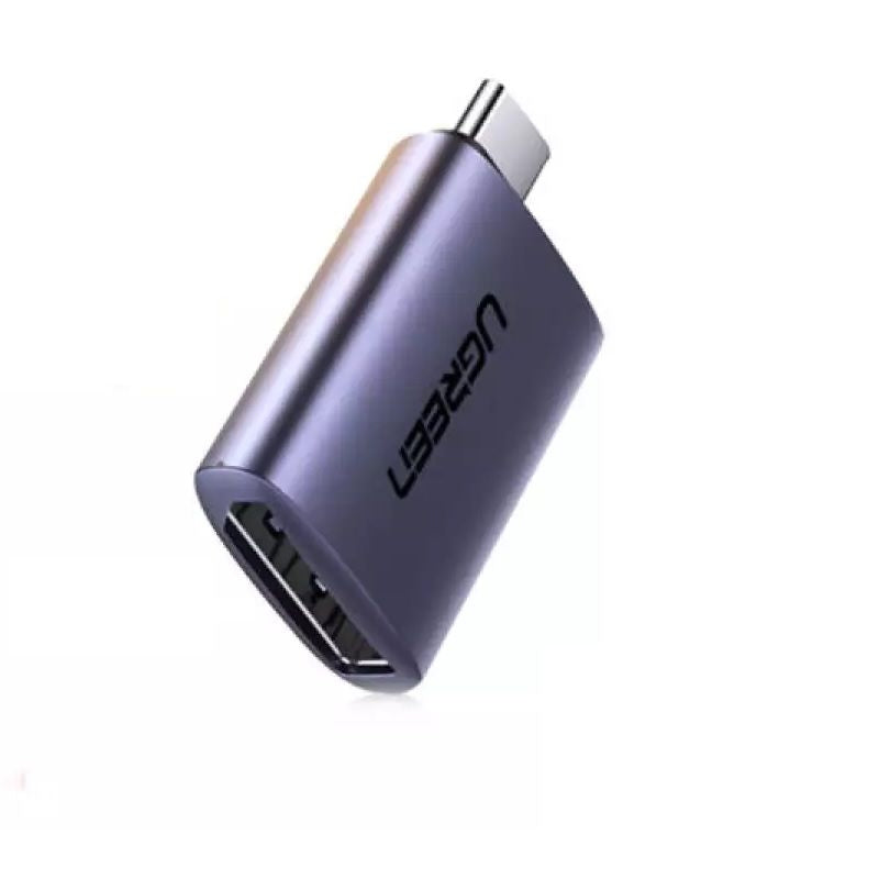 ugreen-70451-usb-c-male-to-dp-female-adapter-aluminium-case-4k-2k-60hz-dark-gray