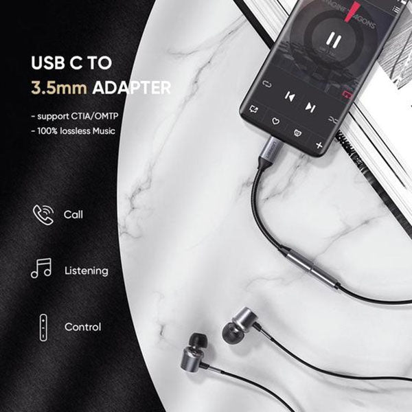 ugreen-80154-usb-c-to-3-5mm-headphone-adapter at www.mallsonline.com.au