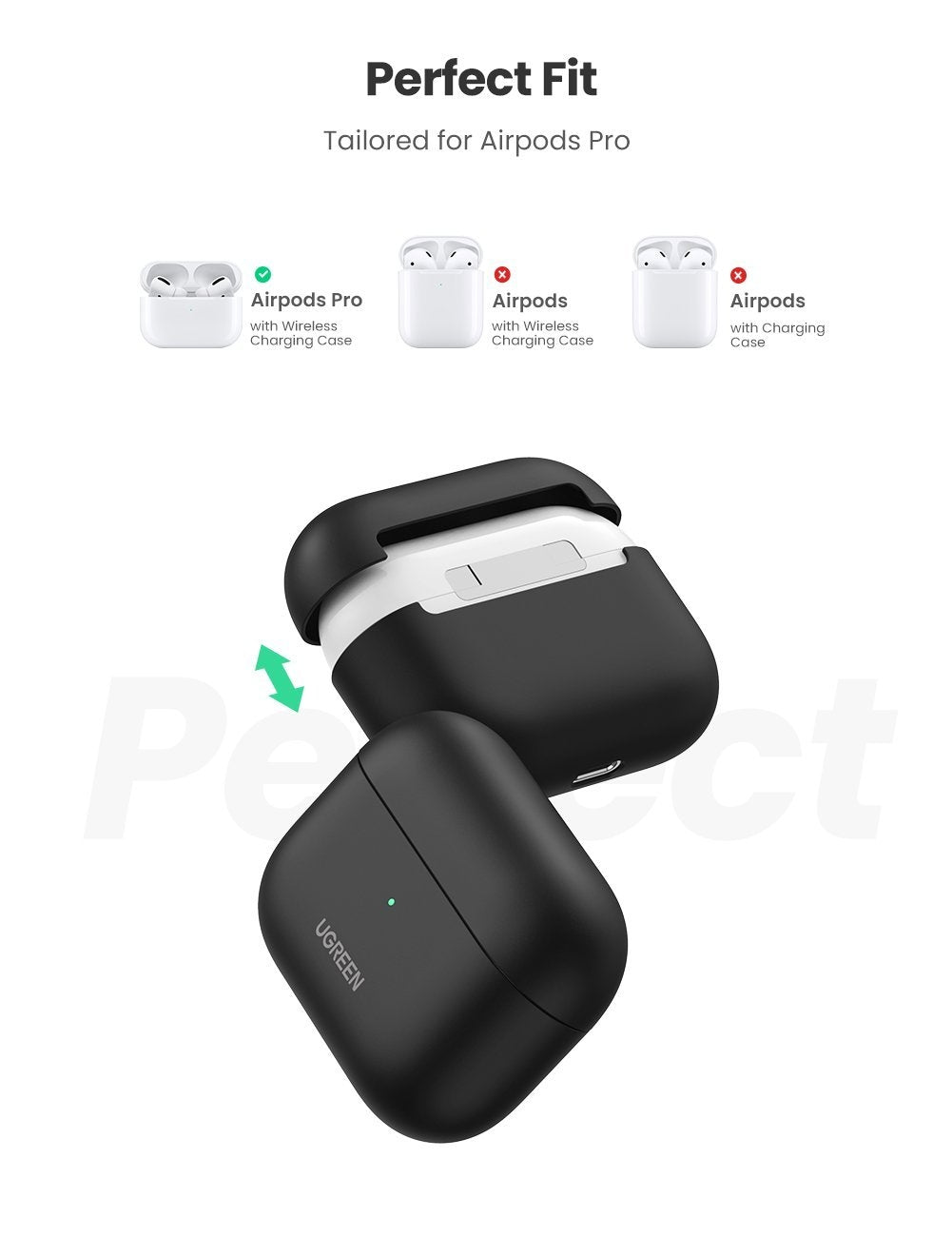 ugreen-liquid-silicone-case-for-airpods-pro-80513 at www.mallsonline.com.au