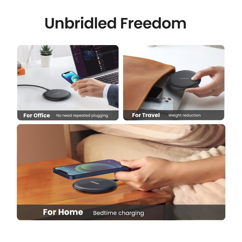 ugreen-80537-wireless-charger-pad at www.mallsonline.com.au