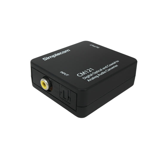 simplecom-cm121-digital-optical-toslink-and-coaxial-to-analog-rca-audio-converter