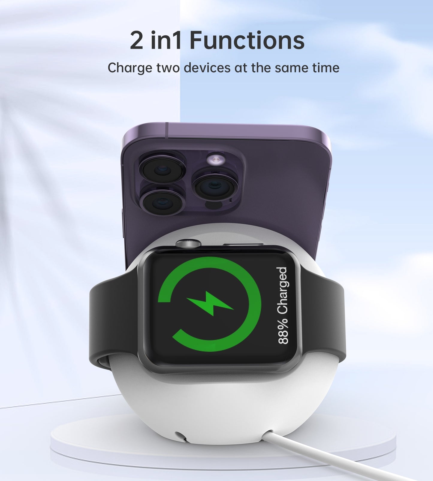 choetech-h050-magnetic-holder-for-iphone-12-13-series-and-iwatch at www.mallsonline.com.au