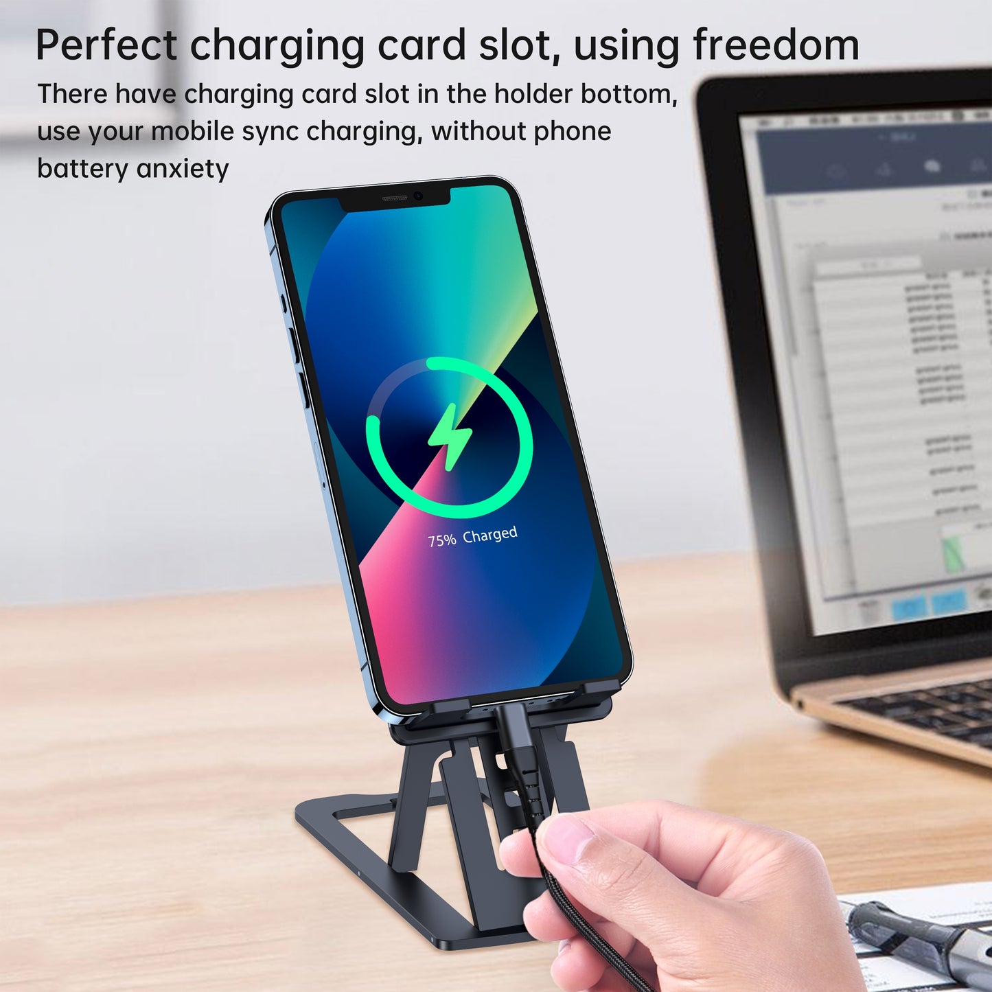 choetech-h064-gy-foldable-phone-holder at www.mallsonline.com.au