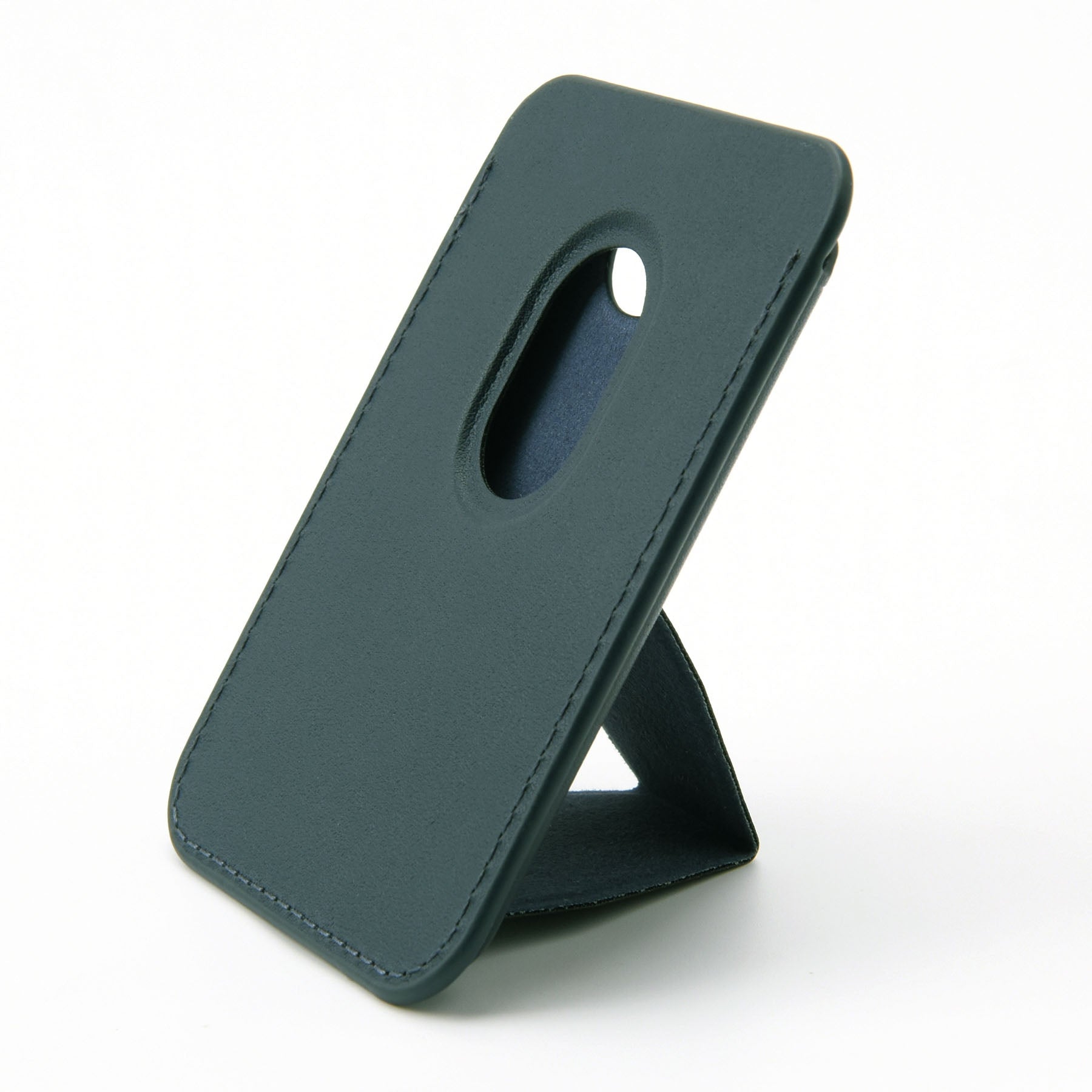 choetech-pc0003-dgn-magnetic-card-holder-for-iphone-12-13-14-green