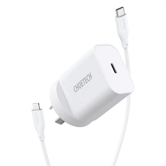 choetech-q5004cl-pd20w-usb-c-iphone-fast-charger-with-mfi-certified-usb-c-cable at www.mallsonline.com.au