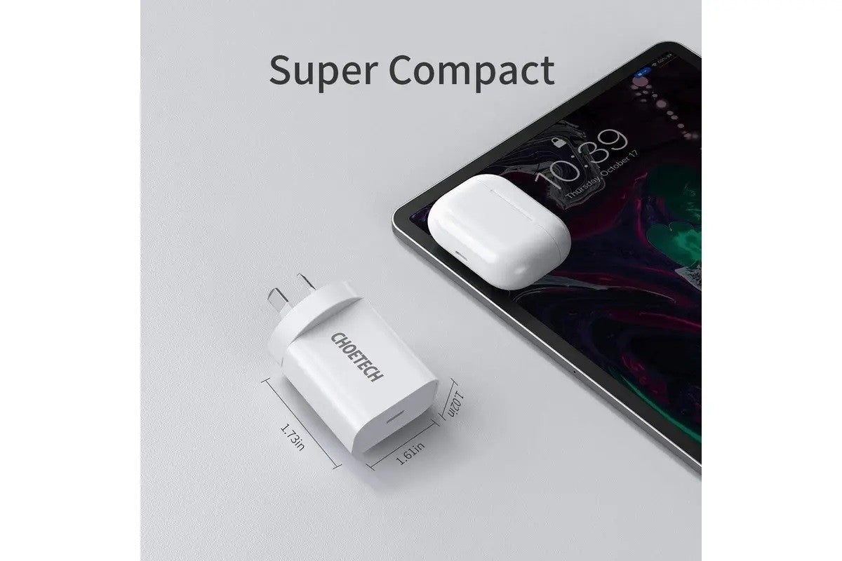 choetech-q5004cl-pd20w-usb-c-iphone-fast-charger-with-mfi-certified-usb-c-cable at www.mallsonline.com.au