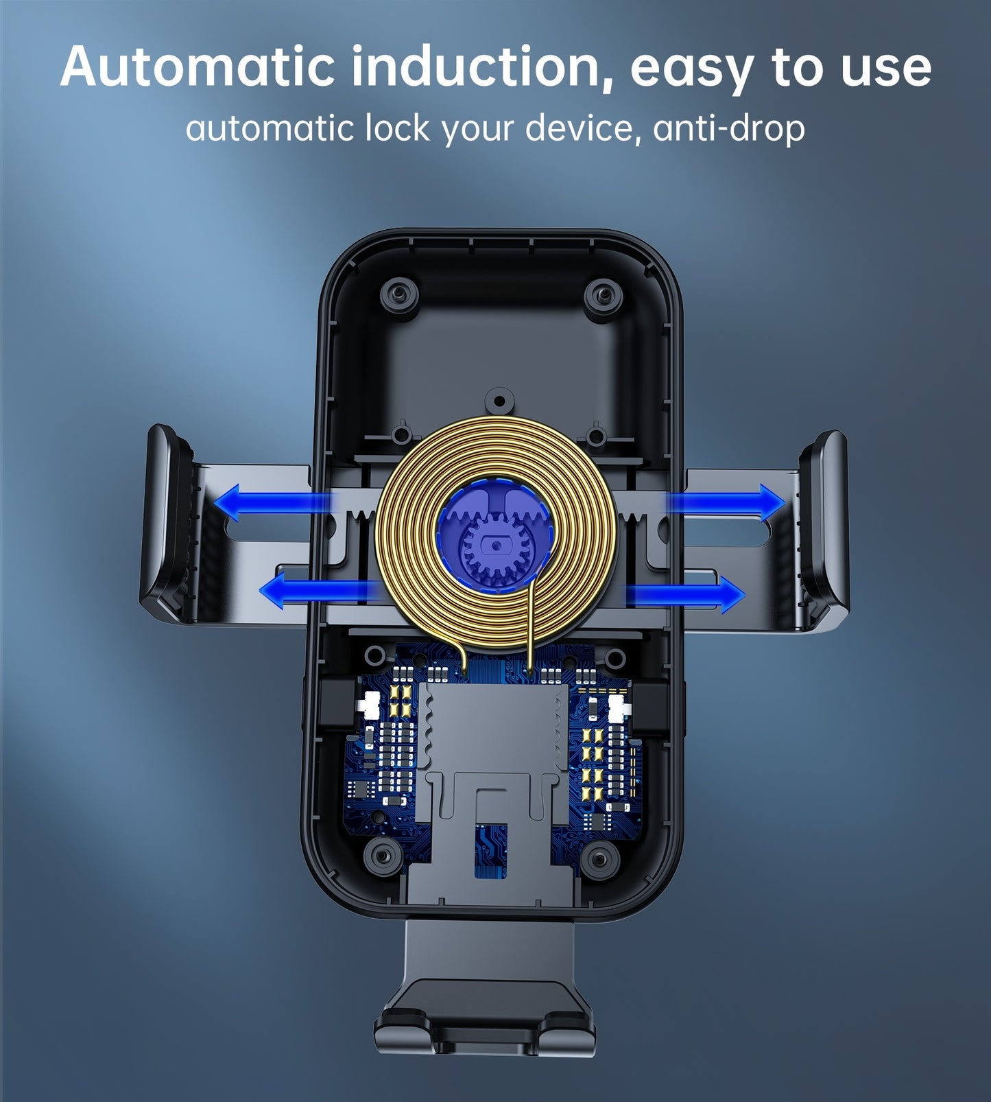 choetech-t202-f-fast-wireless-charging-car-dock at www.mallsonline.com.au