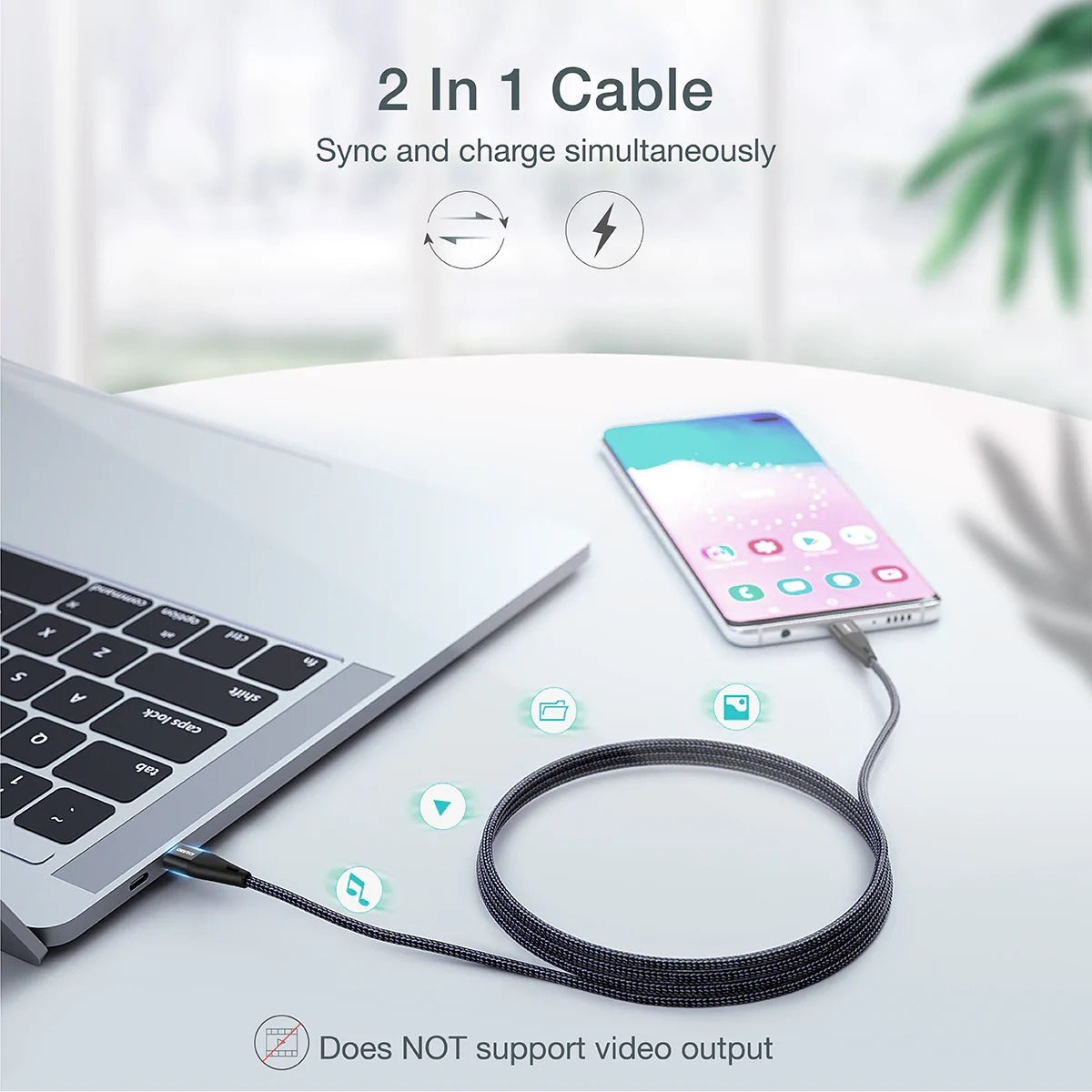 choetech-xcc-1003-usb-c-to-usb-c-cable-1-2m at www.mallsonline.com.au