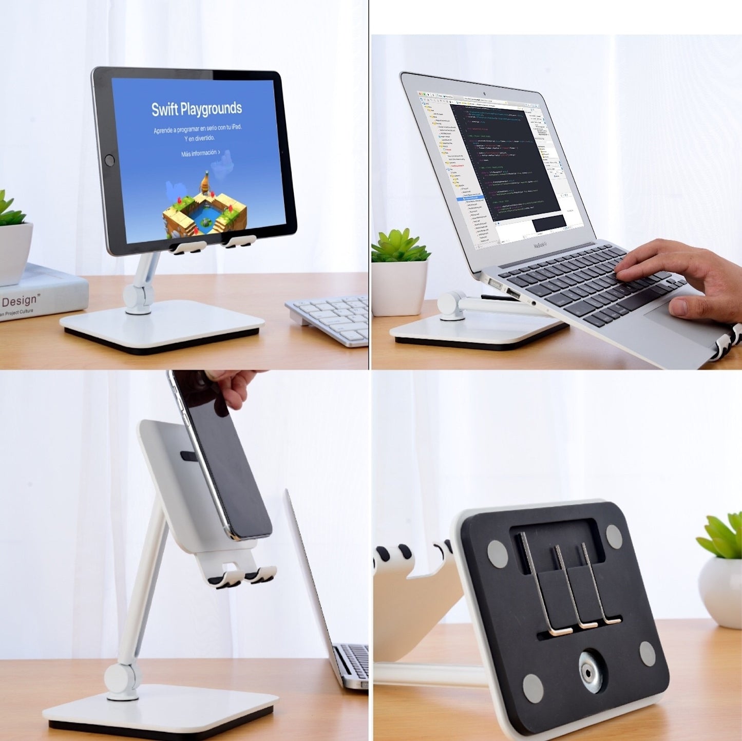 full-motion-3-in-1-smartphone-tablet-and-notebook-holder-white at www.mallsonline.com.au