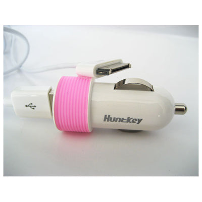 huntkey-compact-car-charger-for-ipad-smart-phone-5v-2-1a-with-mfi-cable-pink-hkb01005021-0b