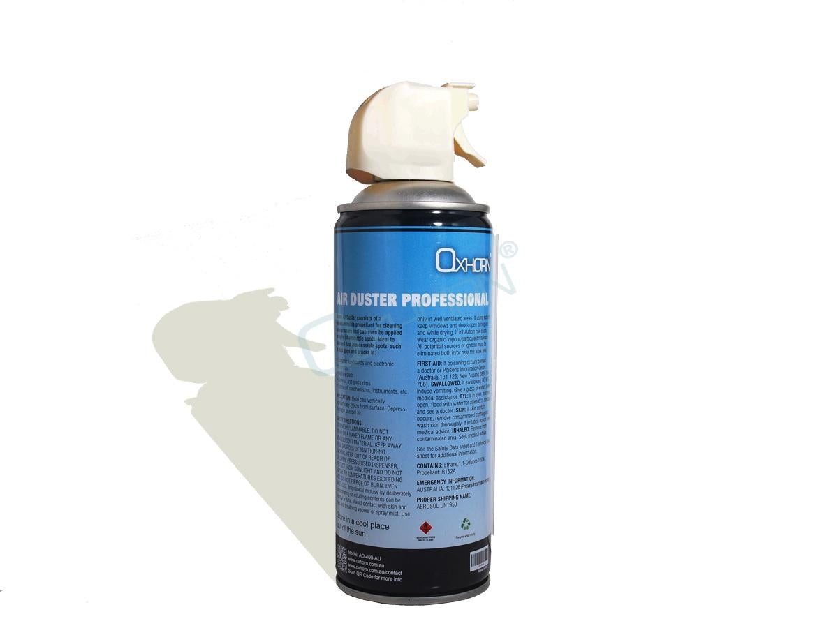 oxhorn-professional-multi-purpose-air-duster-400ml-285g-ad-400-au www.mallsonline.com.au