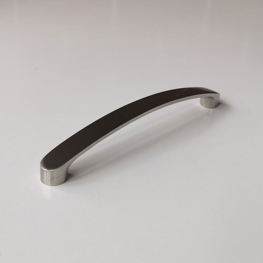 brushed-nickel-kitchen-door-cabinet-drawer-handle-pulls-160mm-1 at www.mallsonline.com.au