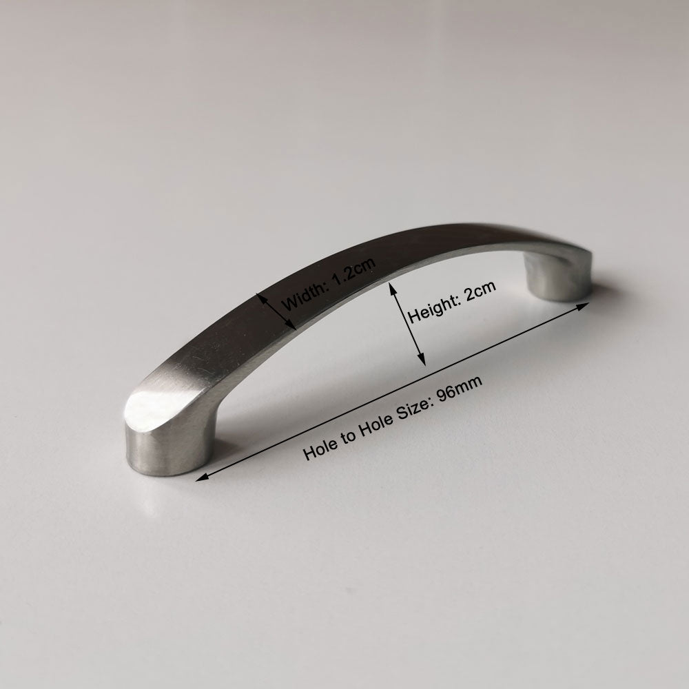 brushed-nickel-kitchen-door-cabinet-drawer-handle-pulls-96mm-1 at www.mallsonline.com.au