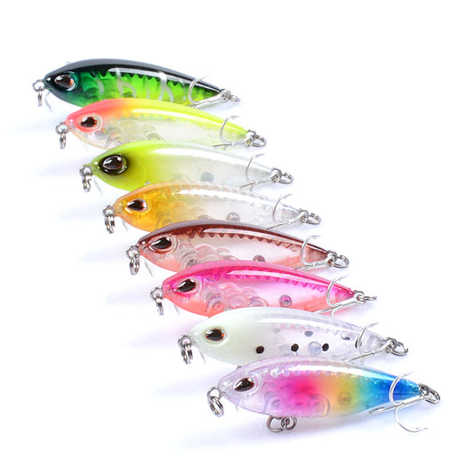 8x Pencil minnow 4.8cm Fishing Lure Lures Surface Tackle Fresh Saltwater