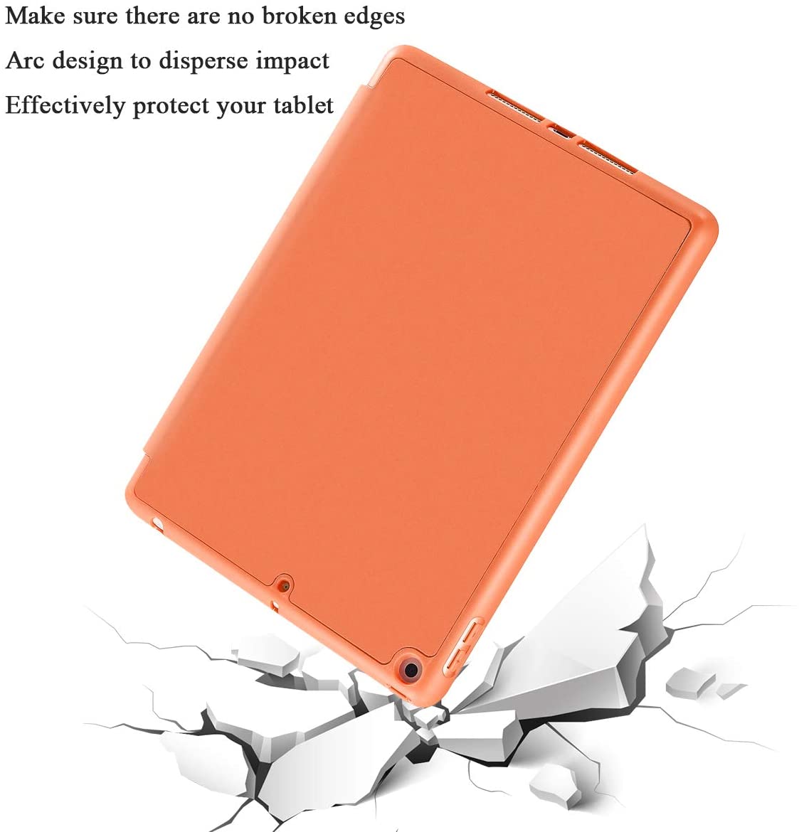 ipad-10-2-2019-7th-pencil-holder-slim-smart-tpu-soft-case-orange