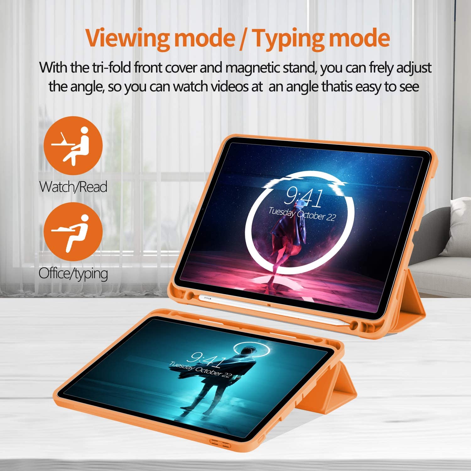 ipad-pro-11-inch-2020-soft-tpu-smart-premium-case-auto-sleep-wake-stand-cover-pencil-holder-orange