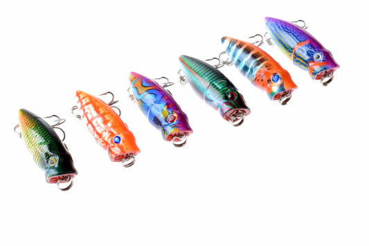 6x-3-5cm-popper-poppers-fishing-lure-lures-surface-tackle-fresh-saltwater www.mallsonline.com.au