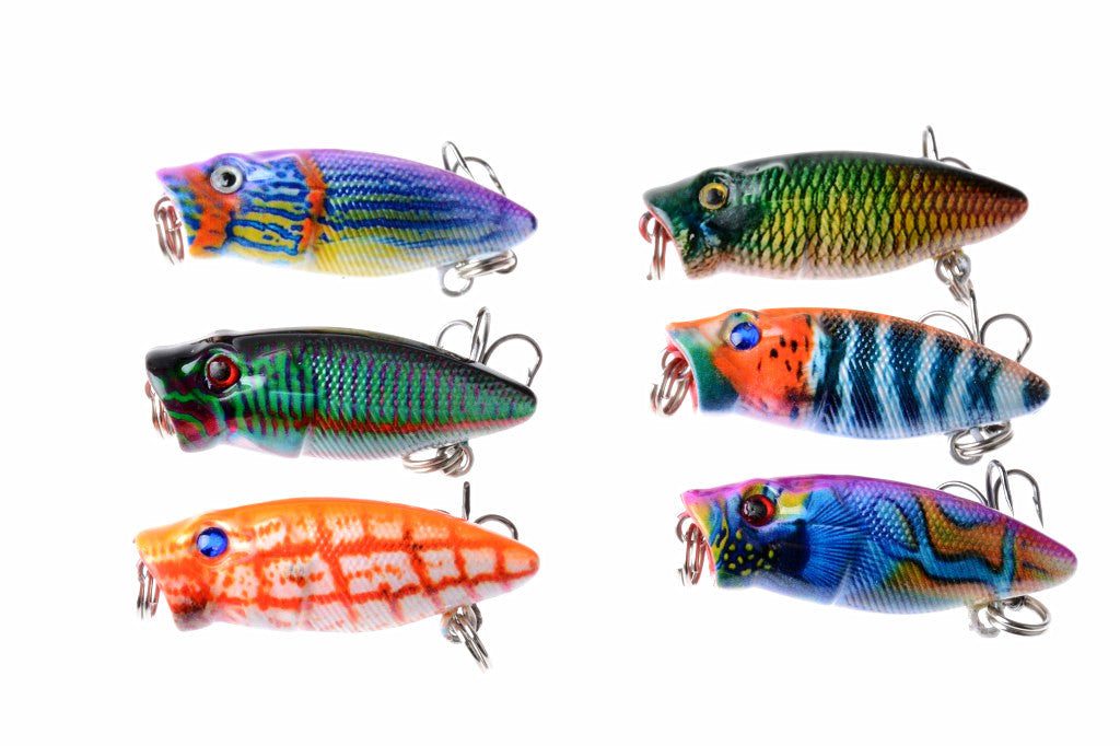 6x-3-5cm-popper-poppers-fishing-lure-lures-surface-tackle-fresh-saltwater www.mallsonline.com.au
