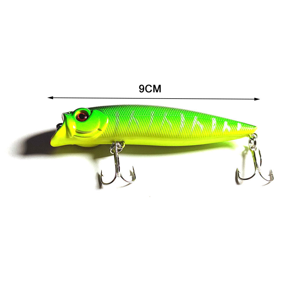 2x-9-5cm-popper-poppers-fishing-lure-lures-surface-tackle-saltwater