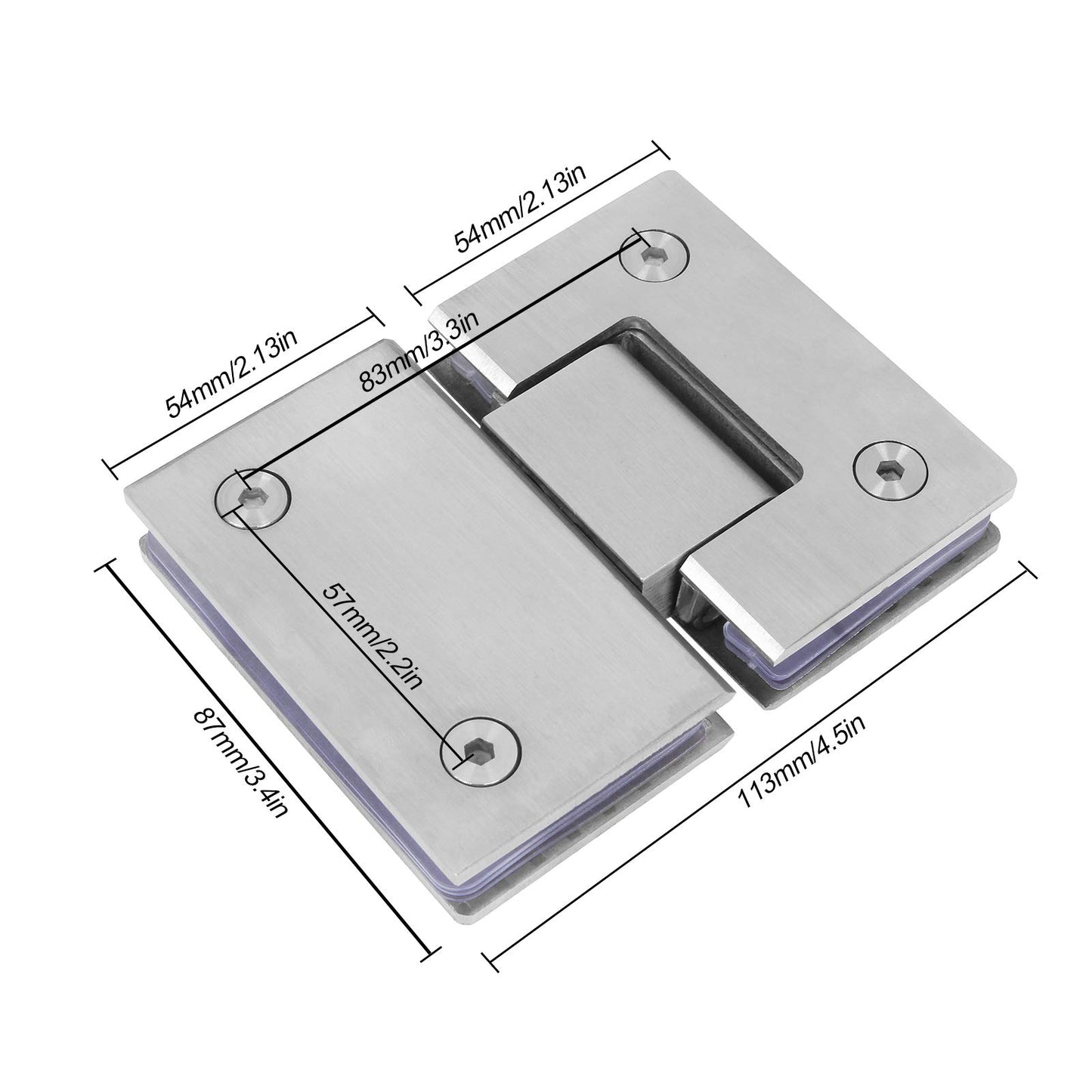 shower-glass-door-gate-hinge-304-stainless-steel-180-degrees-polished-chrome-finish at www.mallsonline.com.au