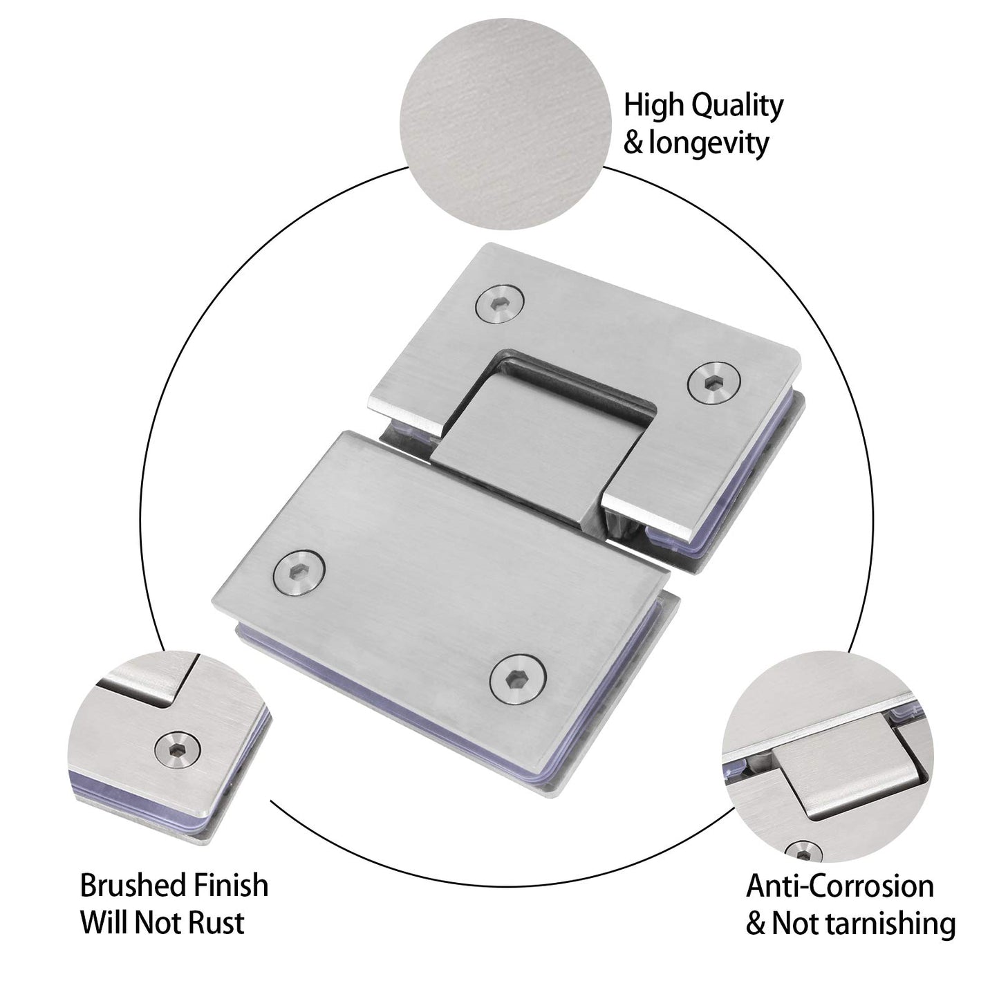 shower-glass-door-gate-hinge-304-stainless-steel-180-degrees-polished-chrome-finish at www.mallsonline.com.au