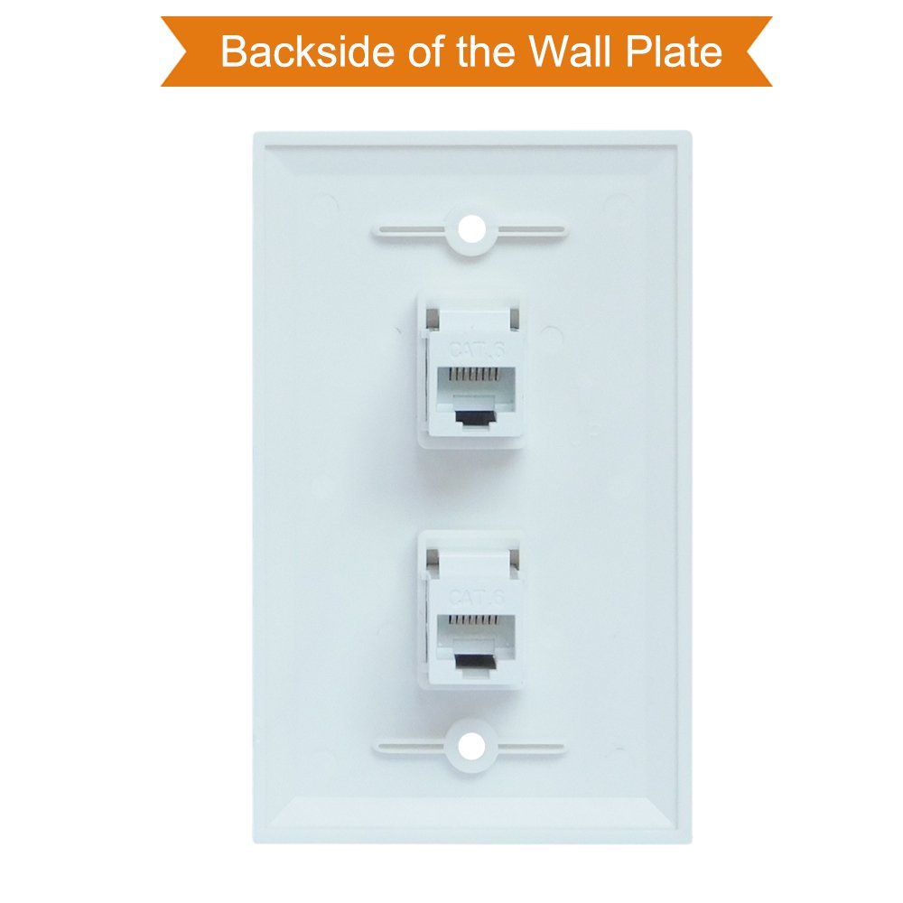 ethernet-wall-plate-2-port-cat6-ethernet-cable-wall-plate-adapter at www.mallsonline.com.au