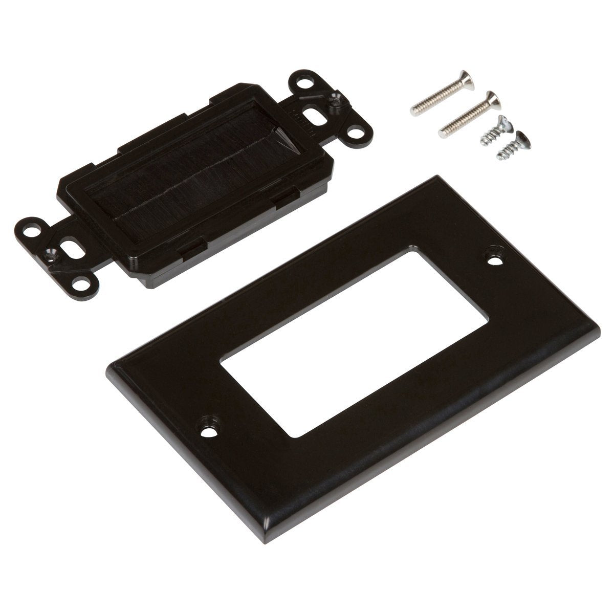 brush-wall-plate-wires-cable-access-strap-management-socket-mount-port-hdmi at www.mallsonline.com.au