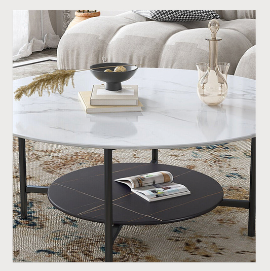 interior-ave-duke-round-two-tier-stone-coffee-table at www.mallsonline.com.au