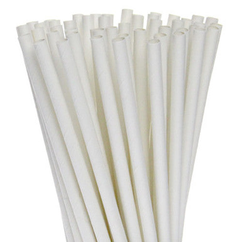 50-pack-white-drinking-straws-biodegradable-eco-paper-birthday-party-event-bistro-bar-cafe-take-away