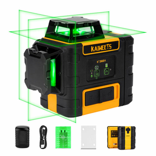 kaiweets-kt360a-green-laser-level-3-x-360-rotary-self-leveling-with-2-rechargeable-battery www.mallsonline.com.au