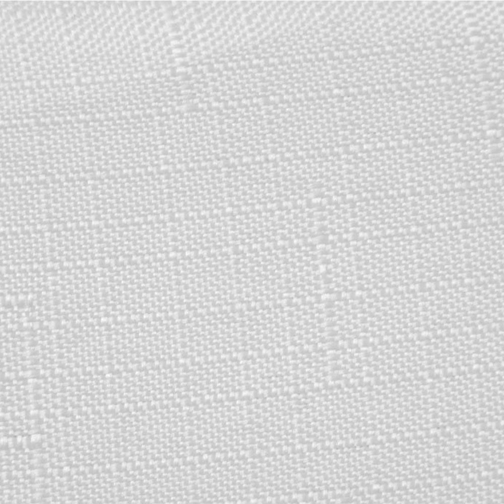 Emporio Slub Table Cloth White 180 cm Round