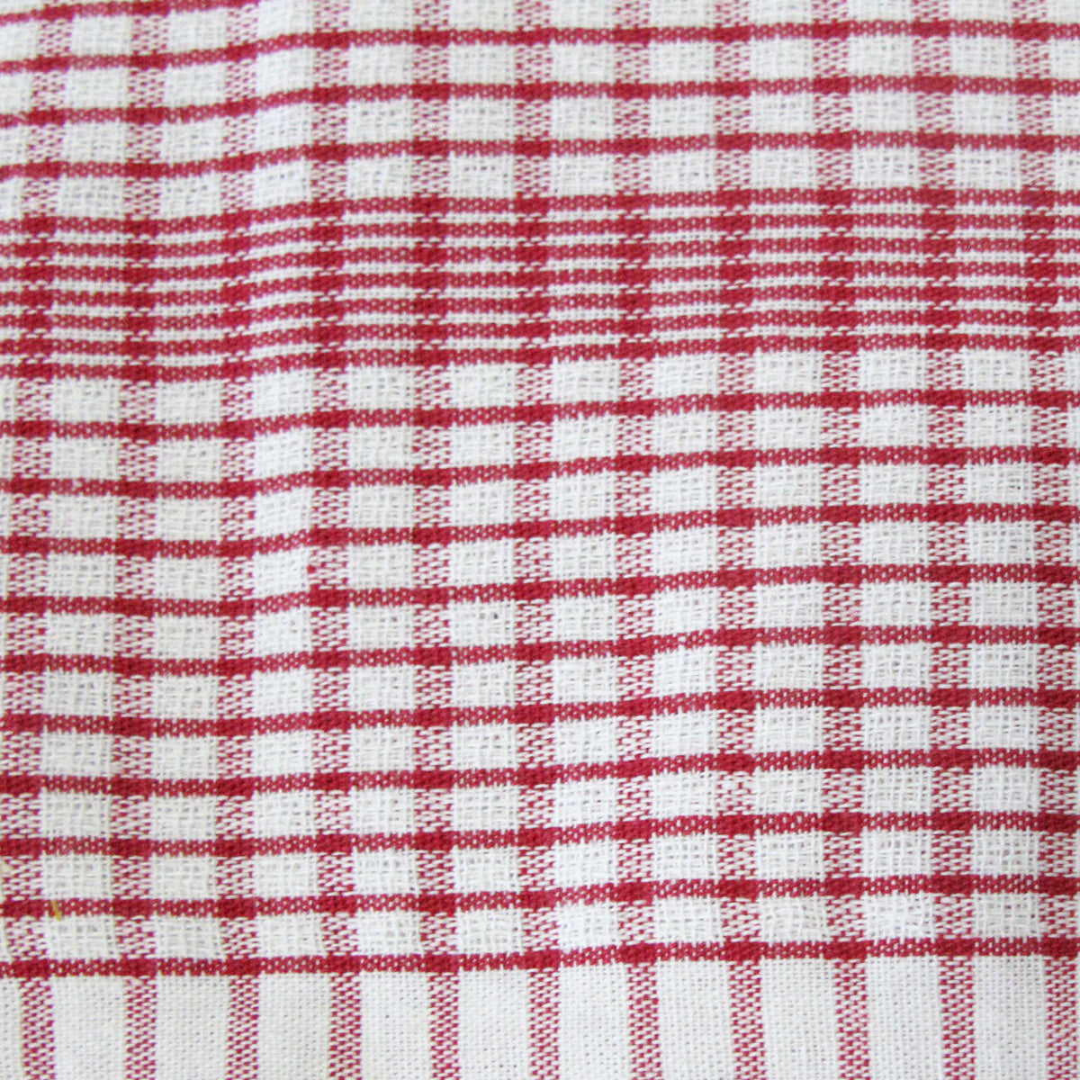 Set of 3 Jumbo Cotton Checkered Tea Towels 60 x 90 cm Green